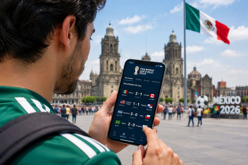 ¿Dónde consultar los resultados Mundial 2026 en Ciudad de México de forma segura?